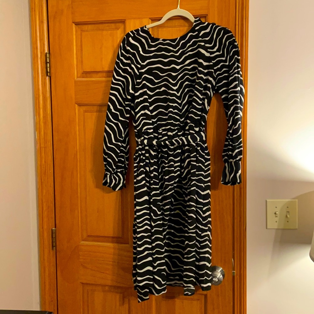 Black and white dress